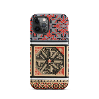 La Decoration Arabe 80 - Emile Prisse D’avennes Art Iphone Case, 12 Pro / Matte, Ornate Patterned Phone Case