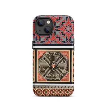 La Decoration Arabe 80 - Emile Prisse D’avennes Art Iphone Case, 13 / Matte, Ornate Patterned Phone Case