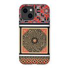 La Decoration Arabe 80 - Emile Prisse D’avennes Art Iphone Case, 14 / Matte, Decorative Phone Case Intricate Islamic-inspired Geometric