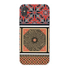 La Decoration Arabe 80 Emile Prisse D’avennes Art Iphone Case, x / Matte, Decorative Phone Case Intricate Islamic Geometric Patterns Red