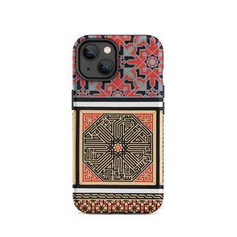 La Decoration Arabe 80 - Emile Prisse D’avennes Art Phone Case Iphone 14 / Matte Patterned Iphone Case émile Prisse D’avennes, Islamic