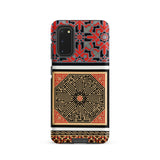 La Decoration Arabe 80 - Emile Prisse D’avennes Art Samsung Case, Galaxy S20 / Matte, Smartphone Case Intricate Red Black Gold Geometric