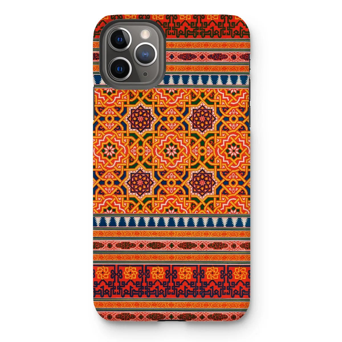 La Decoration Arabe 9 + 10 Art Phone Case - Emile Prisse D’avennes - Iphone 11 Pro Max / Matte - Mobile Phone Cases