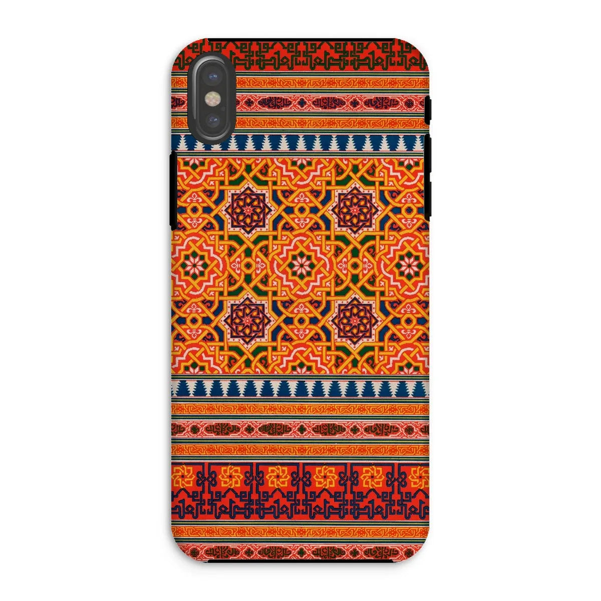 La Decoration Arabe 9 + 10 Art Phone Case - Emile Prisse D’avennes - Iphone Xs / Matte - Mobile Phone Cases
