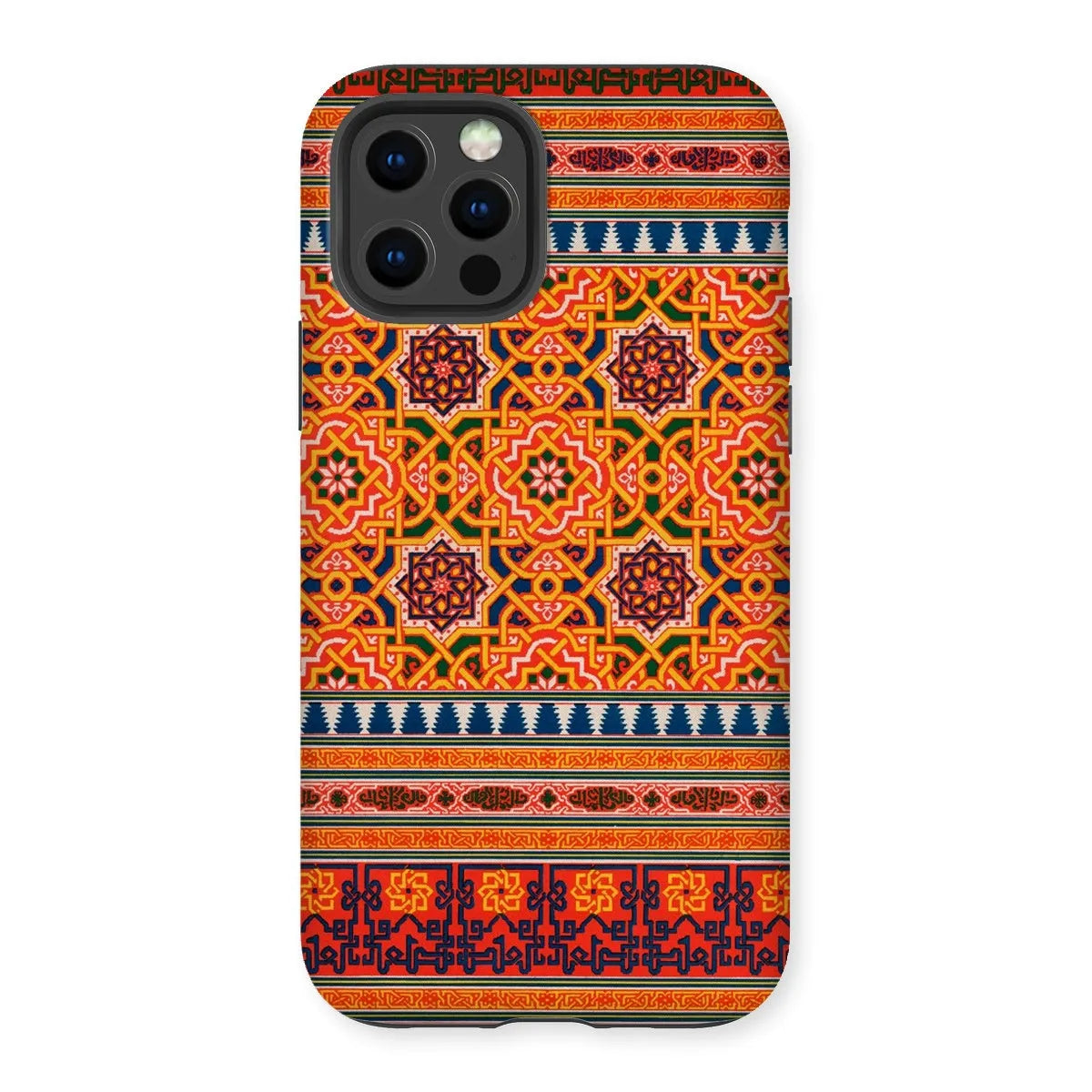 La Decoration Arabe 9 + 10 Art Phone Case - Emile Prisse D’avennes - Iphone 12 Pro / Matte - Mobile Phone Cases