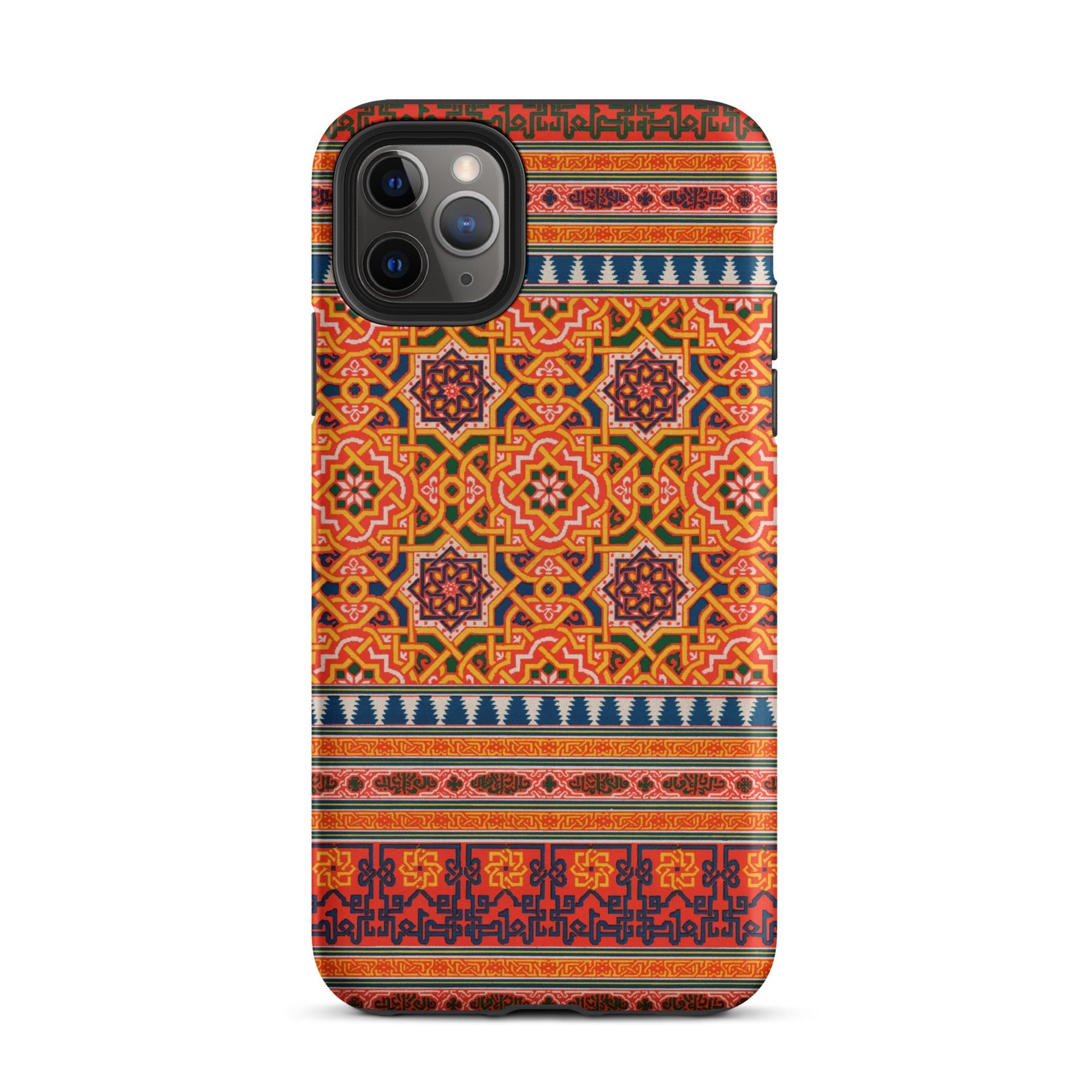 La Decoration Arabe 9 + 10 Emile Prisse D’avennes Iphone Case, 11 Pro Max / Matte, Patterned Smartphone Case