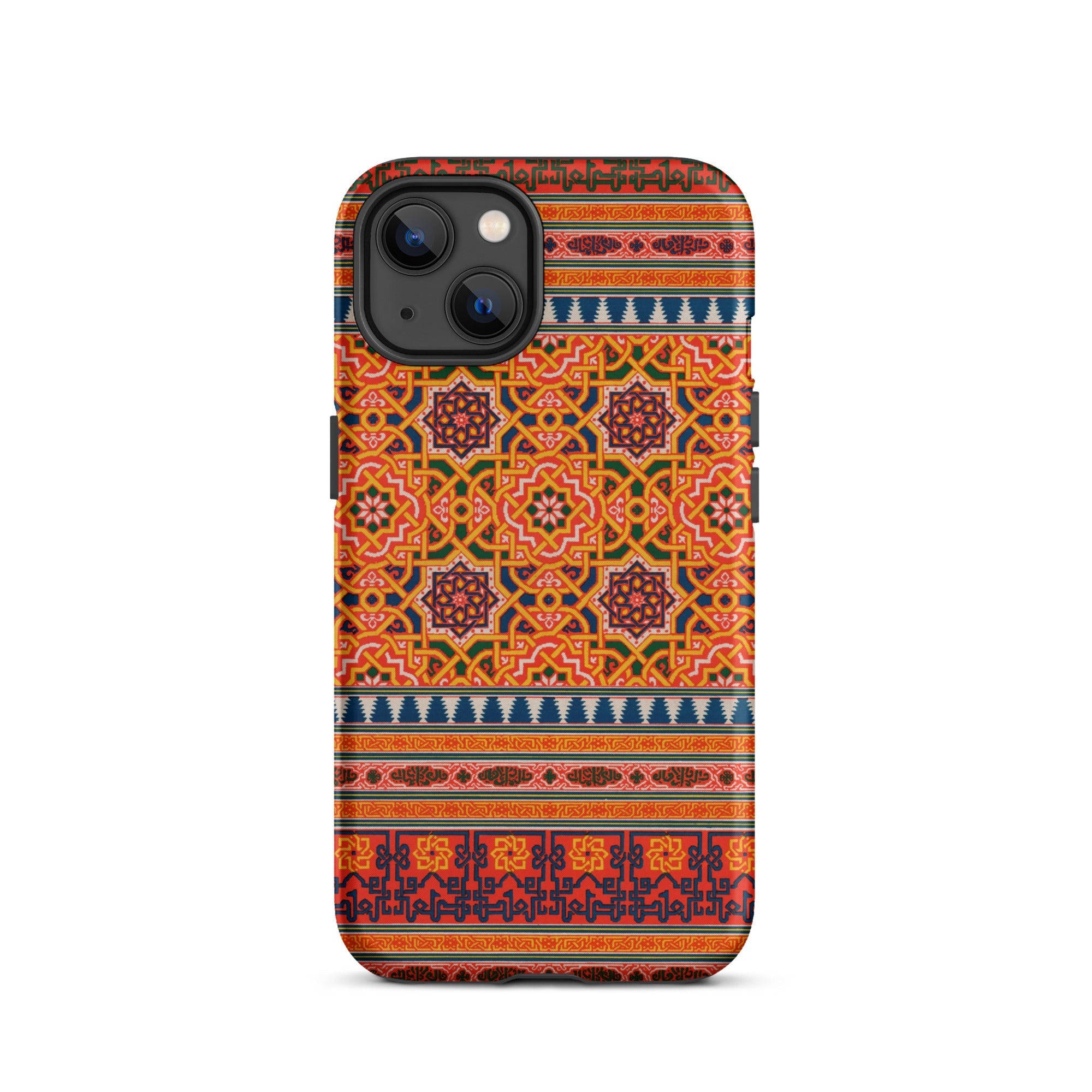 La Decoration Arabe 9 + 10 - Emile Prisse D’avennes Iphone Case, 13 / Matte, Patterned Smartphone Case