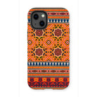 La Decoration Arabe 9 + 10 - Emile Prisse D’avennes Iphone Case, 13 Mini / Matte, Colorful Patterned Phone Case Intricate Geometric Tribal