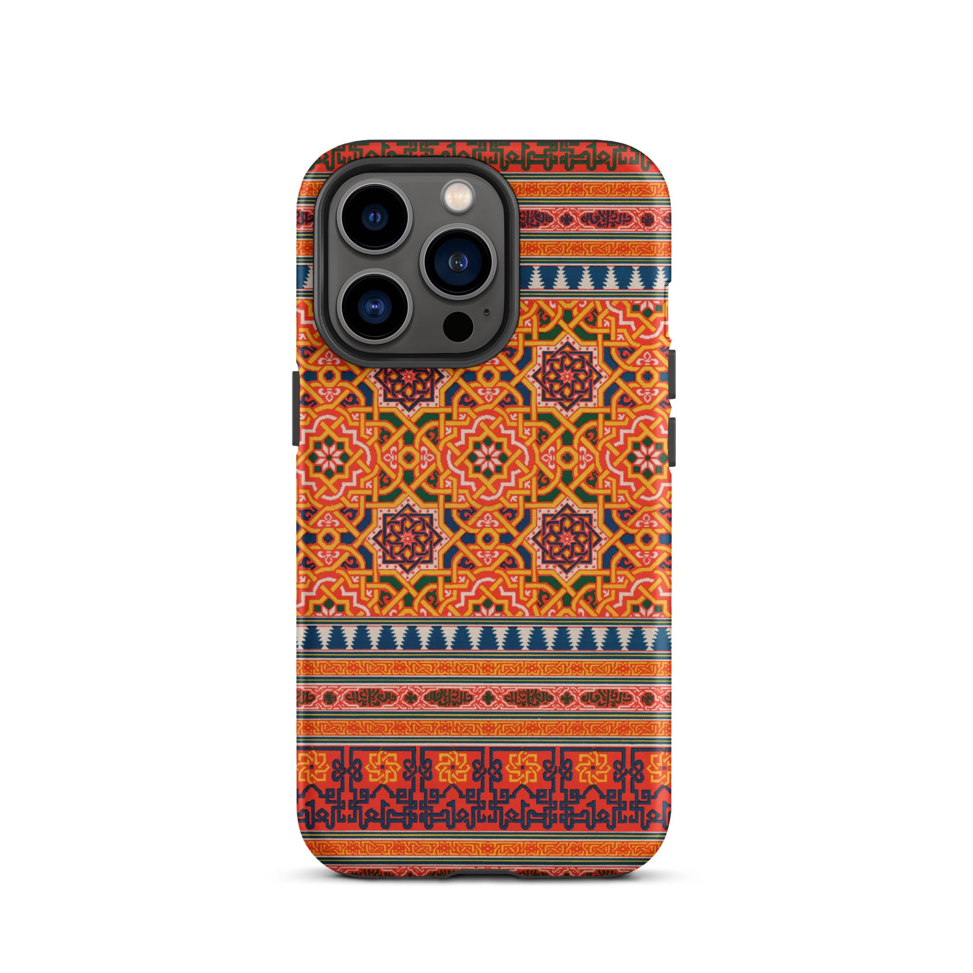 La Decoration Arabe 9 + 10 - Emile Prisse D’avennes Iphone Case, 13 Pro / Matte, Patterned Phone Case
