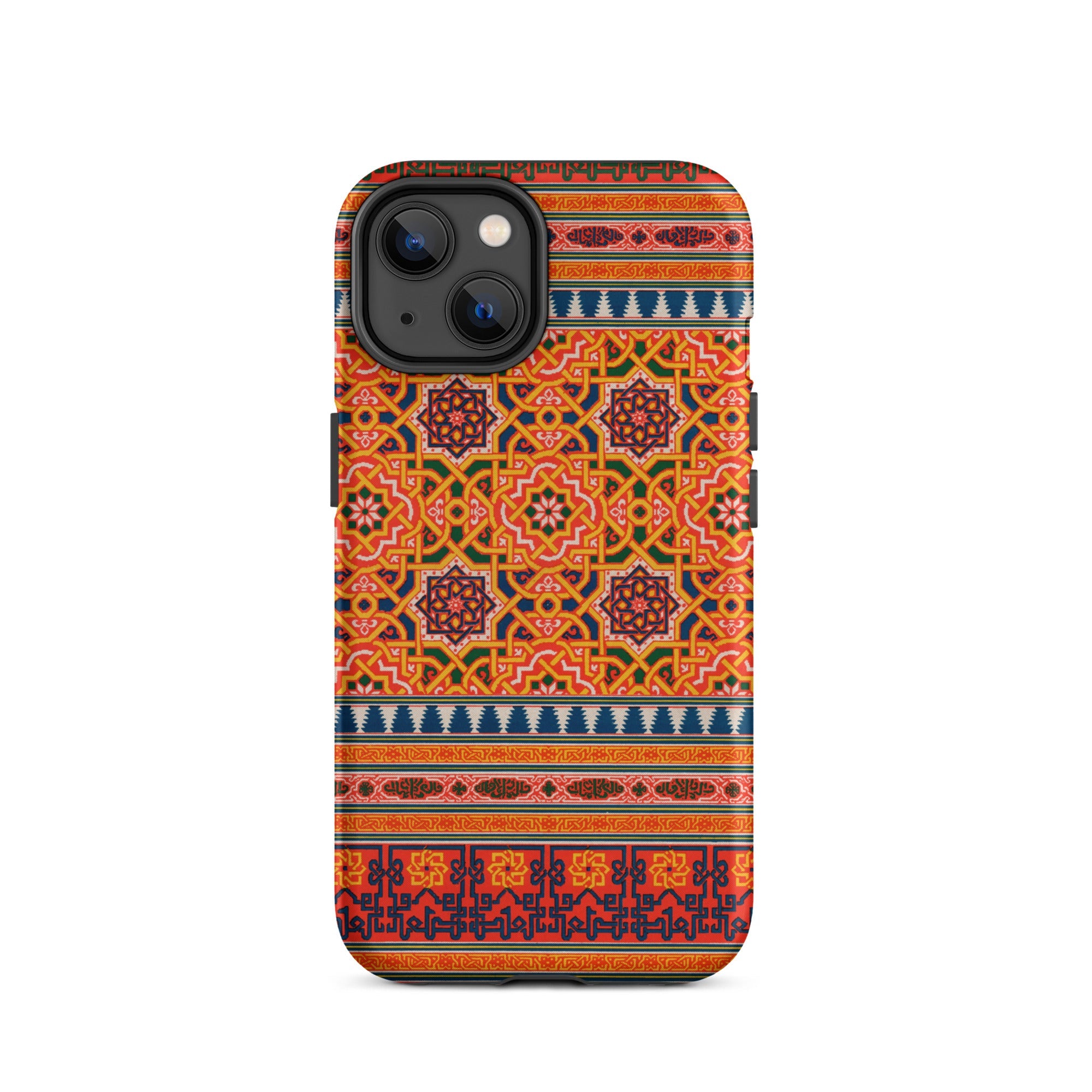 La Decoration Arabe 9 + 10 - Emile Prisse D’avennes Iphone Case, 14 / Matte, Patterned Phone Case
