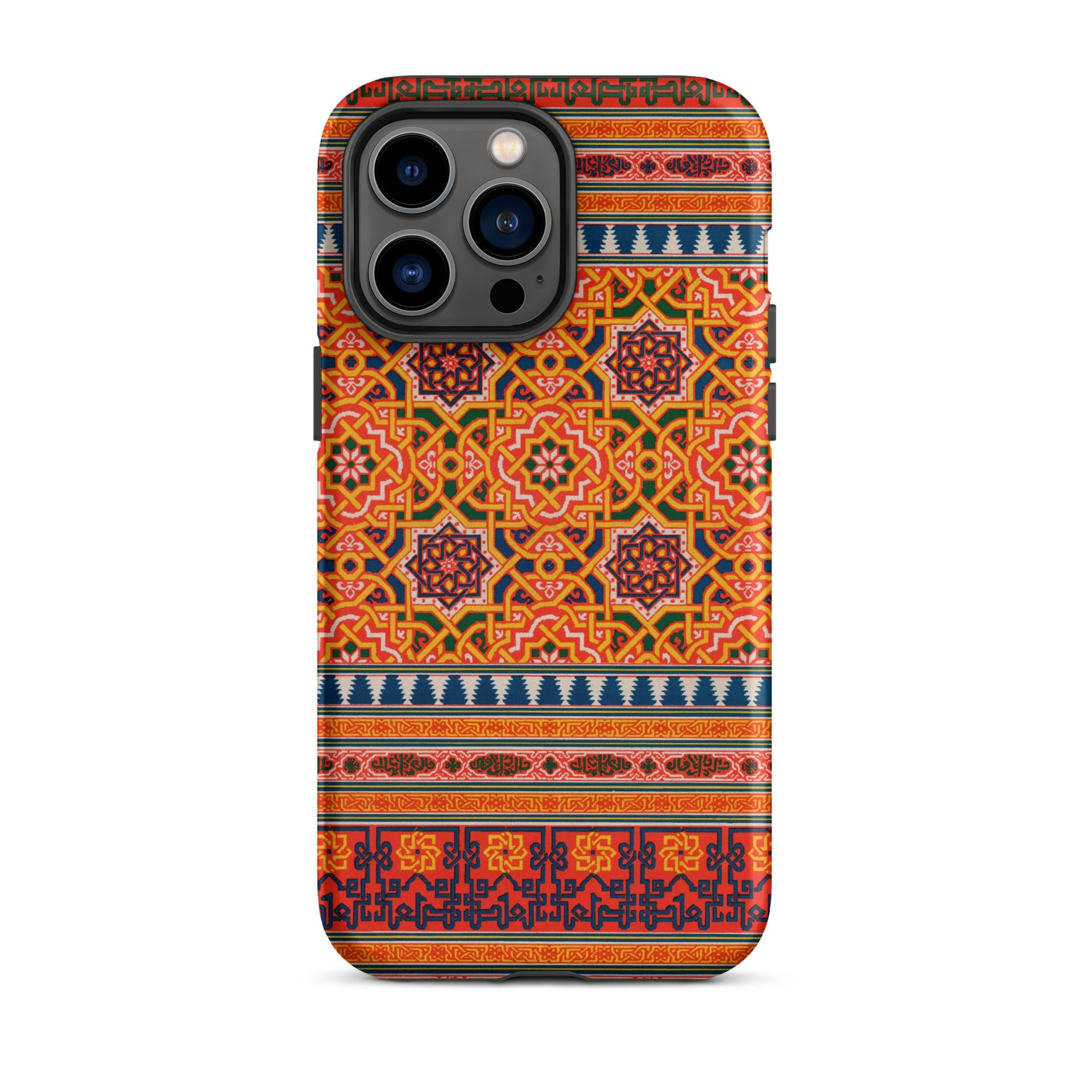 La Decoration Arabe 9 + 10 - Emile Prisse D’avennes Iphone Case, 14 Pro Max / Matte, Patterned Smartphone Case