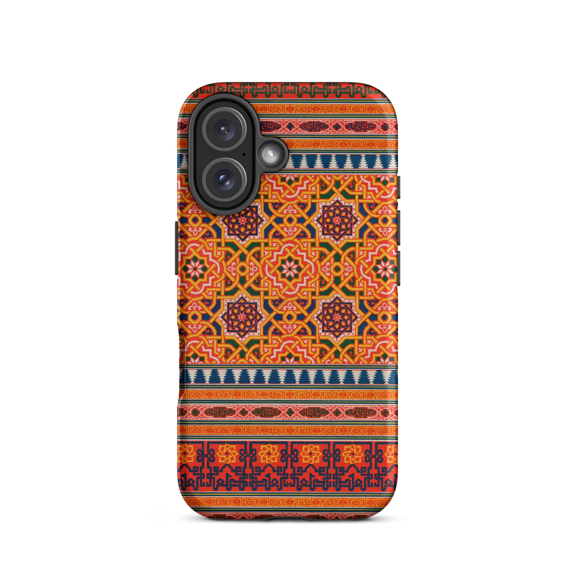 La Decoration Arabe 9 + 10 - Emile Prisse D’avennes Iphone Case, 16 / Matte, Patterned Smartphone Case
