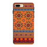 La Decoration Arabe 9 + 10 - Emile Prisse D’avennes Iphone Case, 8 Plus / Matte, Colorful Patterned Phone Case Intricate Geometric Floral