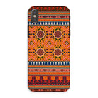 La Decoration Arabe 9 + 10 - Emile Prisse D’avennes Iphone Case, Xs / Matte, Colorful Patterned Phone Case Intricate Geometric Floral