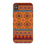 La Decoration Arabe 9 + 10 - Emile Prisse D’avennes Phone Case Iphone x / Matte Colorful Patterned Intricate Geometric Floral Designs