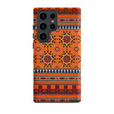 La Decoration Arabe 9 + 10 - Emile Prisse D’avennes Samsung Case, Galaxy S23 Ultra / Matte, Protective Smartphone Case Vibrant Intricate