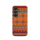 La Decoration Arabe 9 + 10 - Emile Prisse D’avennes Samsung Case, Galaxy S25 / Matte, Smartphone Case Ornate Colorful Geometric Pattern