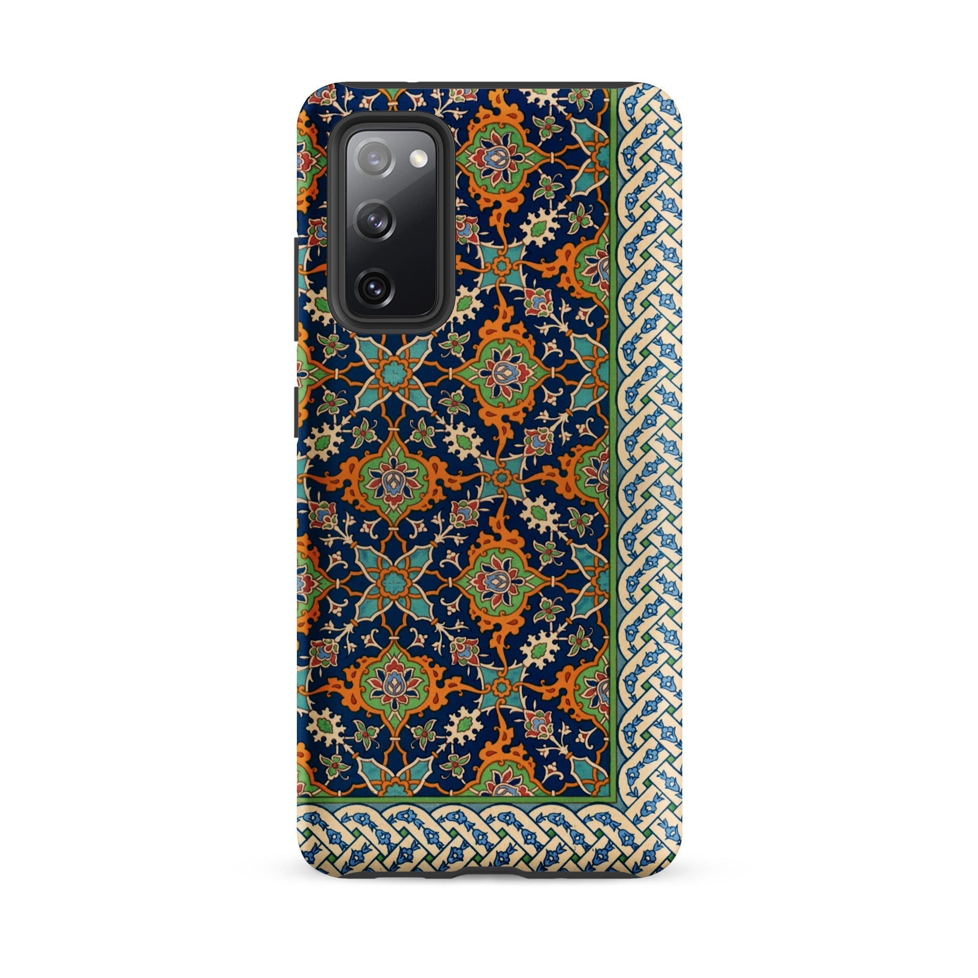 La Decoration Arabe Emile Prisses D’avennes Samsung Case, Galaxy S20 Fe / Matte, Smartphone Case Intricate Colorful Floral Geometric Pattern