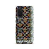La Decoration Arabe - Emile Prisses D’avennes Samsung Case, Galaxy S20 / Matte, Smartphone Case Intricate Colorful Rug-like Pattern