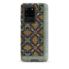 La Decoration Arabe Emile Prisses D’avennes Samsung Case, Galaxy S20 Ultra / Matte, Smartphone Case Intricate Dark Blue Orange Green Floral