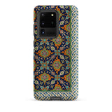 La Decoration Arabe - Emile Prisses D’avennes Samsung Case, Galaxy S20 Ultra / Matte, Smartphone Case Intricate Dark Blue Orange Green