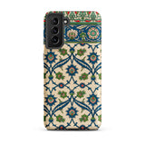La Decoration Arabe - Emile Prisses D’avennes Samsung Case, Galaxy S21 Plus / Matte, Phone Case Turkish Floral Pattern