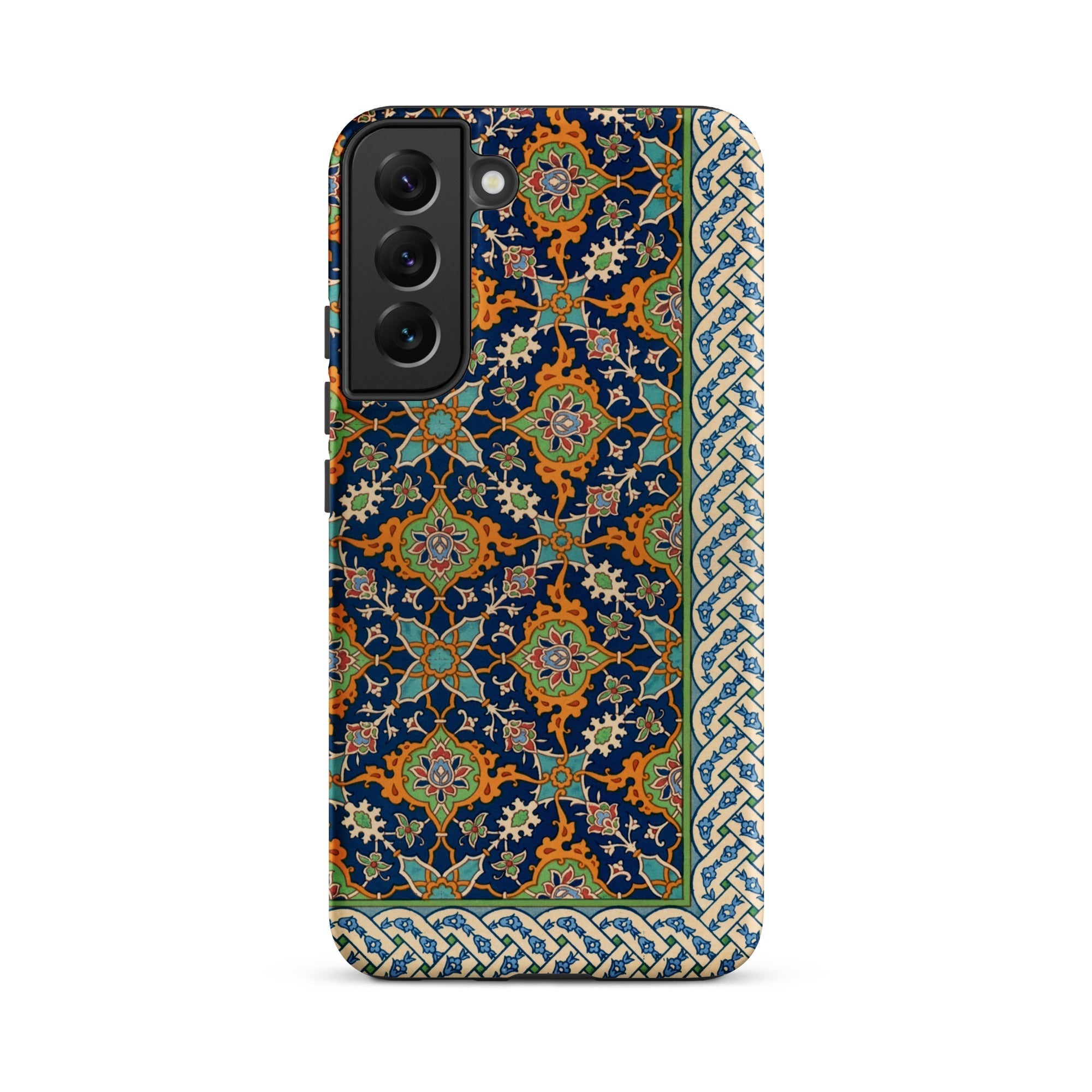 La Decoration Arabe Emile Prisses D’avennes Samsung Case, Galaxy S22 Plus / Matte, Smartphone Case Complex Colorful Floral Geometric