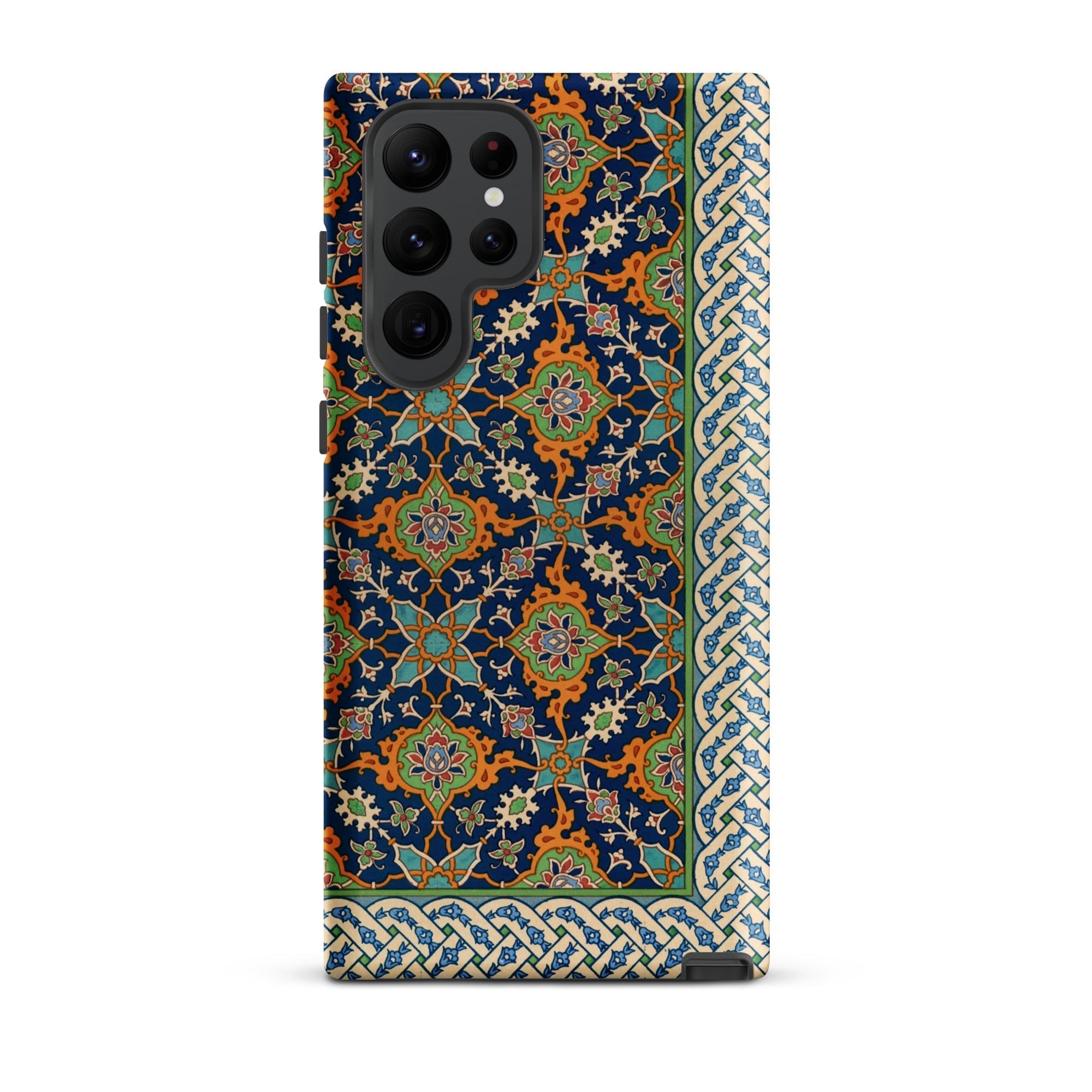 La Decoration Arabe Emile Prisses D’avennes Samsung Case, Galaxy S22 Ultra / Matte, Smartphone Case Ornate Colorful Pattern Intricate