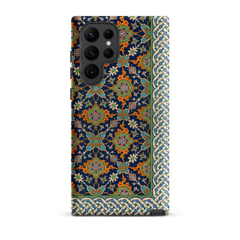 La Decoration Arabe - Emile Prisses D’avennes Samsung Case, Galaxy S22 Ultra / Matte, Smartphone Case Ornate Colorful Pattern Intricate