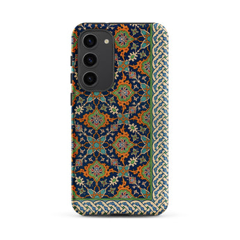 La Decoration Arabe - Emile Prisses D’avennes Samsung Case, Galaxy S23 Plus / Matte, Smartphone Case Intricate Colorful Floral Geometric