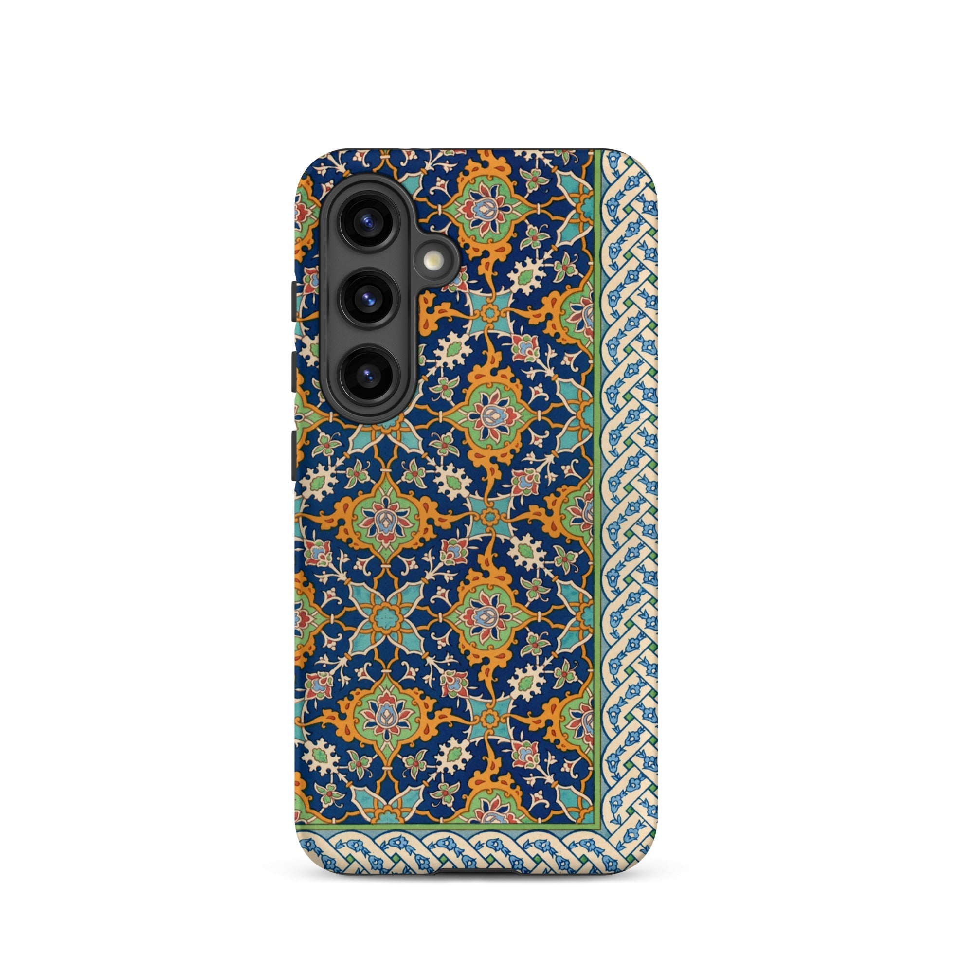 La Decoration Arabe Emile Prisses D’avennes Samsung Case, Galaxy S24 / Matte, Smartphone Case Intricate Colorful Persian Rug Pattern Cutout