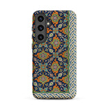La Decoration Arabe - Emile Prisses D’avennes Samsung Case, Galaxy S24 Plus / Matte, Smartphone Case Ornate Colorful Floral Geometric