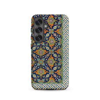 La Decoration Arabe - Emile Prisses D’avennes Samsung Case, Galaxy S25 / Matte, Smartphone Case Intricate Colorful Traditional Pattern