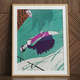 La Morte D’amour - Charles Martin 1920s Art Print, 24x32’’ / 61x81cm / Natural Frame / 2’’ Matboard, Posters Prints & Visual Artwork, Toby