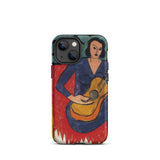 La Musique - Henri Matisse Fauvist Iphone Case, 13 Mini / Matte, Iphone Case Painting Woman Guitar