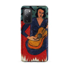 La Musique Henri Matisse Fauvist Samsung Case, Galaxy S20 Fe / Matte, Smartphone Case Colorful Abstract Painting Woman Guitar