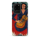 La Musique Henri Matisse Fauvist Samsung Case, Galaxy S20 Ultra / Matte, Smartphone Case Artistic Depiction Woman Guitar