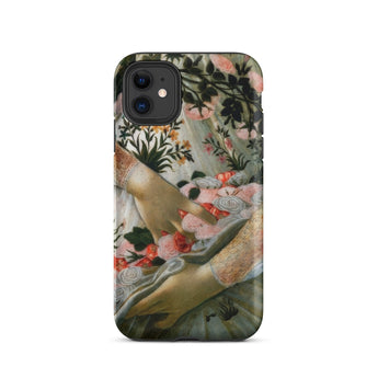 La Primavera - Sandro Botticelli Iphone Case, 11 / Matte, Floral-patterned Phone Case