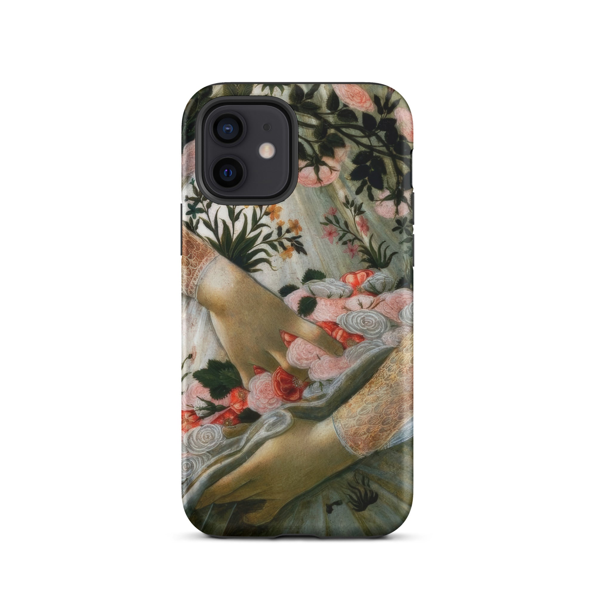 La Primavera Sandro Botticelli Iphone Case, 12 / Matte, Floral Patterned Phone Case
