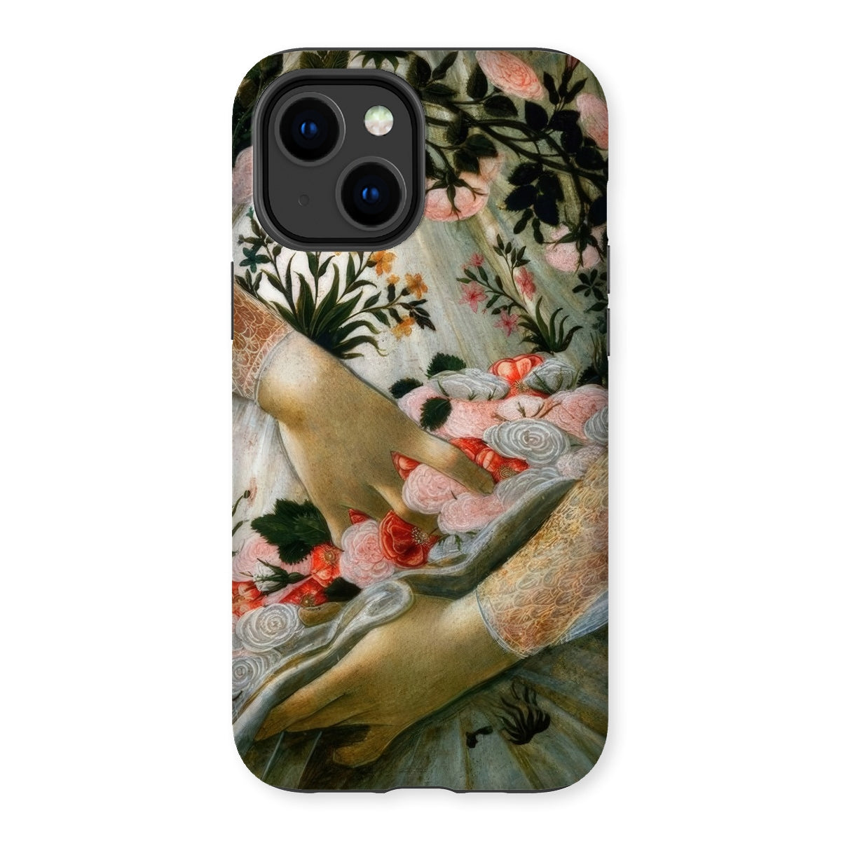 La Primavera - Sandro Botticelli Iphone Case, 14 Plus / Matte, Iphone Case Floral Painting