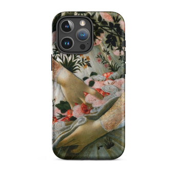 La Primavera - Sandro Botticelli Iphone Case, 16 Pro Max / Matte, Floral Hand-painted Phone Case