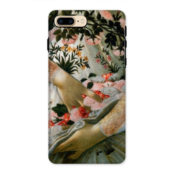La Primavera - Sandro Botticelli Iphone Case, 8 Plus / Matte, Floral-patterned Phone Case