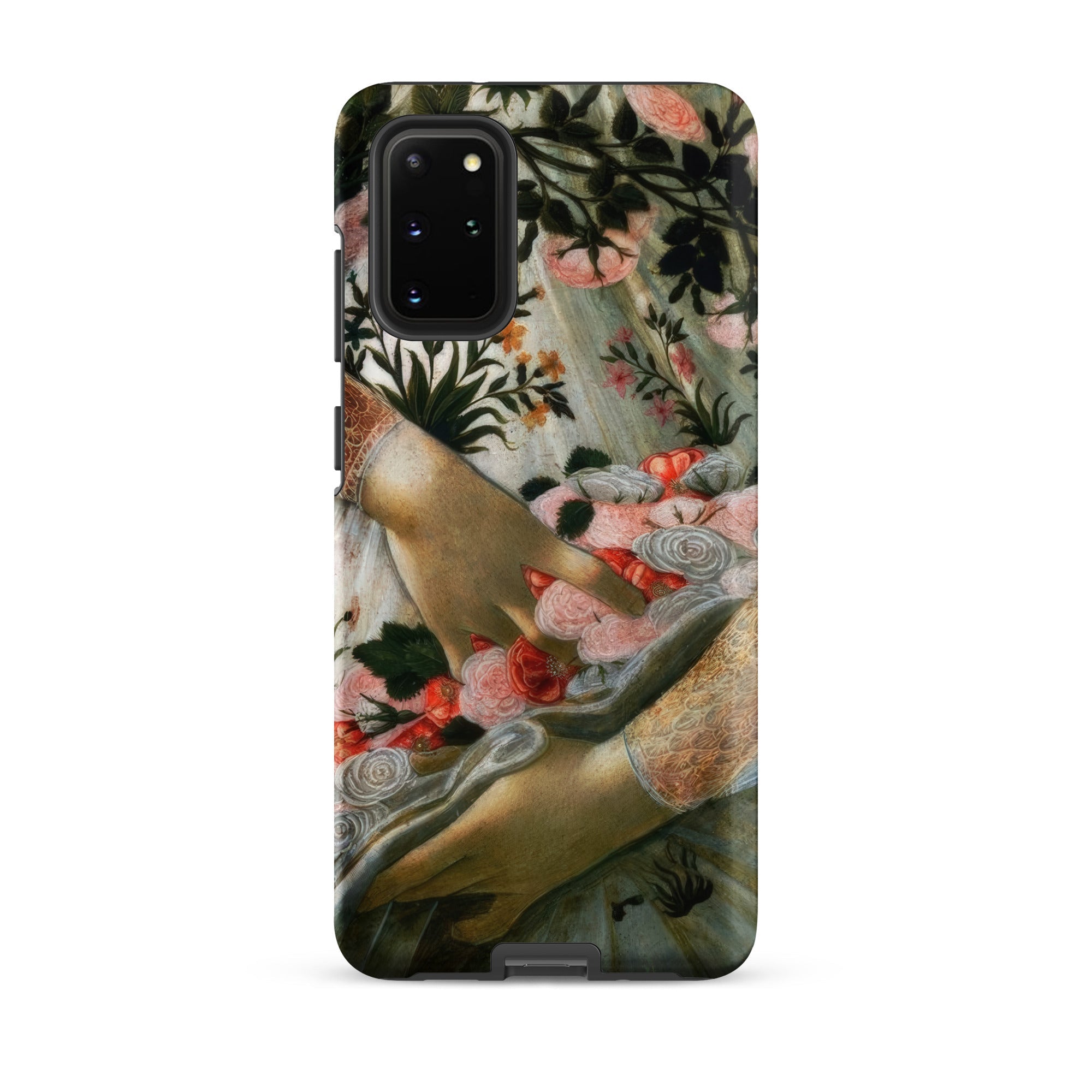 La Primavera Sandro Botticelli Samsung Case, Galaxy S20 Plus / Matte, Smartphone Case Classical Painting Hands Flowers