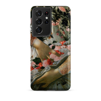 La Primavera - Sandro Botticelli Samsung Case, Galaxy S21 Ultra / Matte, Phone Case Floral Painting Design