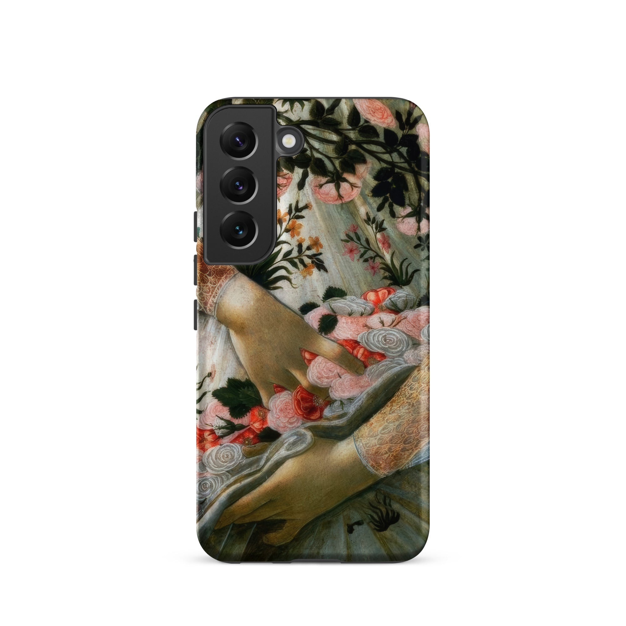 La Primavera Sandro Botticelli Samsung Case, Galaxy S22 / Matte, Phone Case Classical Painting Hands Flowers