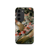 La Primavera - Sandro Botticelli Samsung Case, Galaxy S23 / Matte, Smartphone Case Detailed Floral Hand Motif