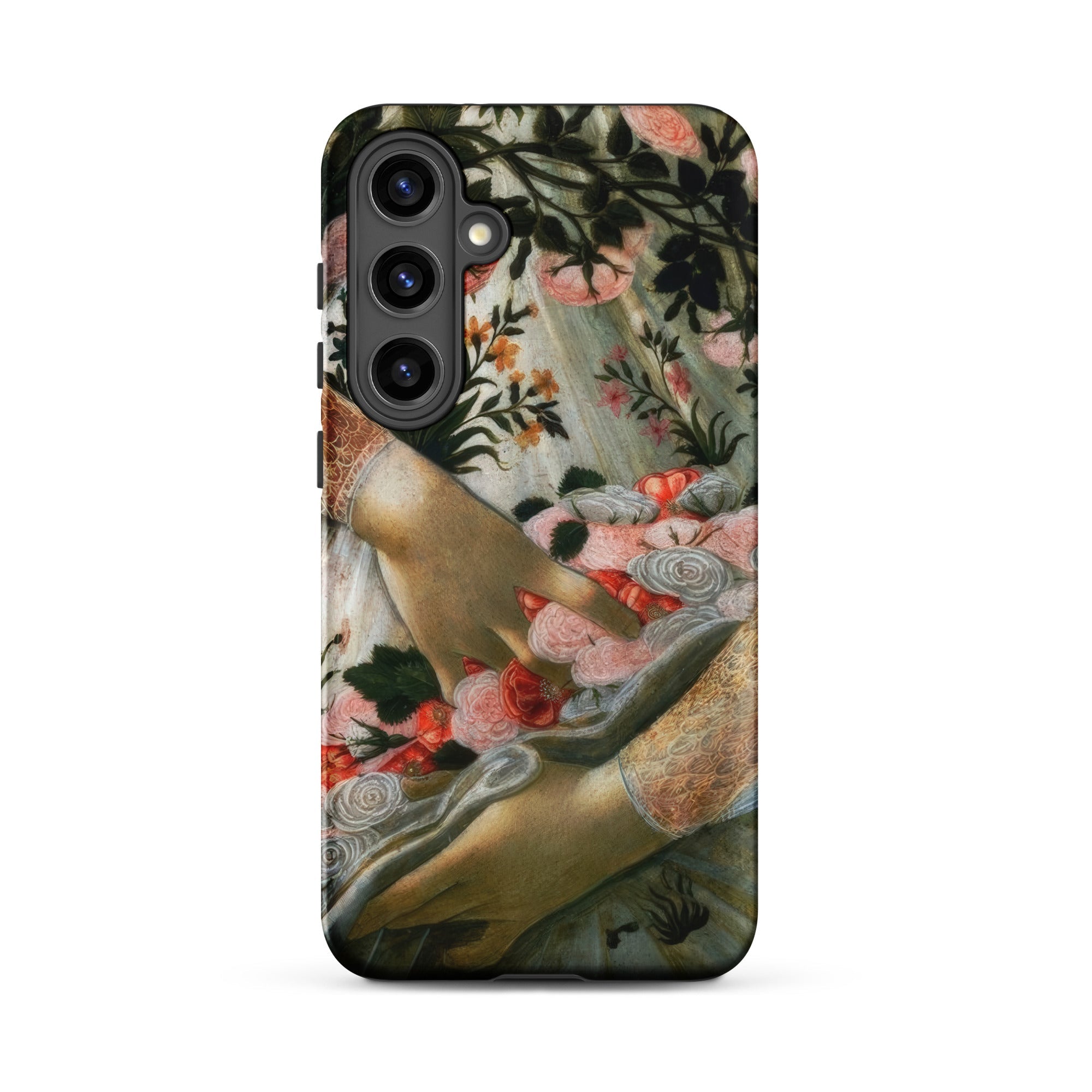 La Primavera Sandro Botticelli Samsung Case, Galaxy S24 Plus / Matte, Phone Case Floral Painting
