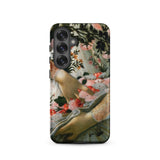 La Primavera - Sandro Botticelli Samsung Case, Galaxy S25 / Matte, Phone Case Classical Painting Hands Flowers
