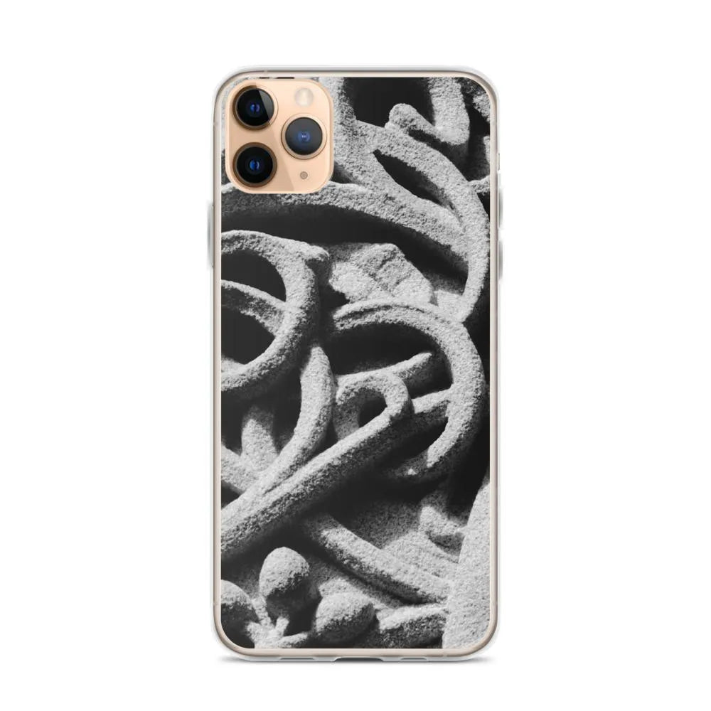 Labyrinth - Designer Travels Art Iphone Case - Black And White - Iphone 11 Pro Max - Mobile Phone Cases - Aesthetic Art