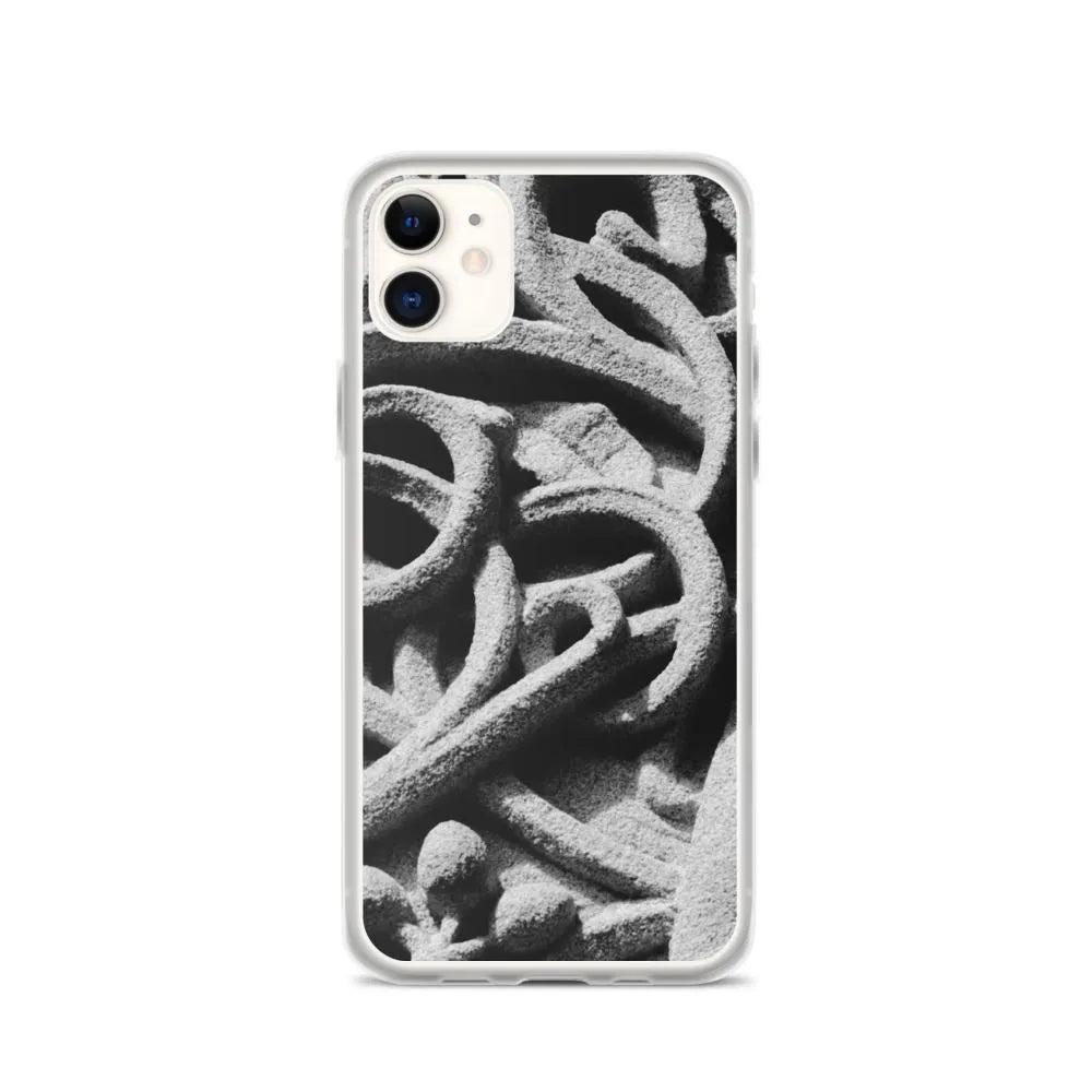Labyrinth - Designer Travels Art Iphone Case - Black And White - Iphone 11 - Mobile Phone Cases - Aesthetic Art